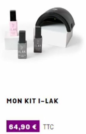 LAK  MON KIT I-LAK  64,90 € TTC 