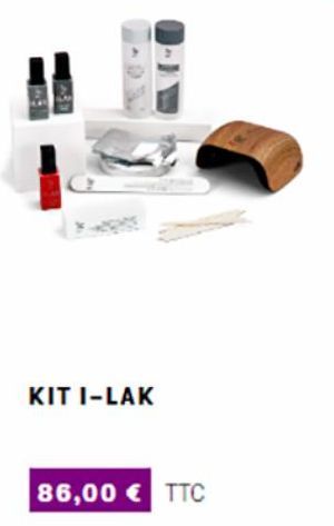 KIT I-LAK  86,00 € TTC 