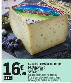 fromage de brebis 