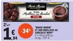 chocolat noir marie