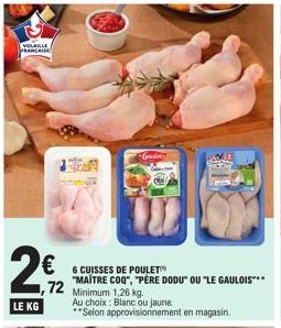 cuisses de poulet 