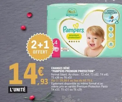 bébé pampers