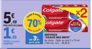 dentifrice Colgate