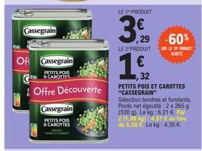 petits pois Cassegrain