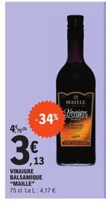 vinaigre balsamique Maille