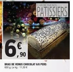 elabore par nos  patissiers 