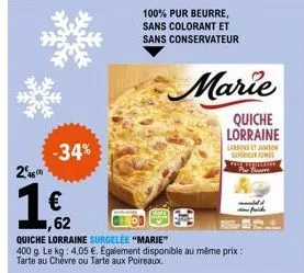 quiche lorraine marie