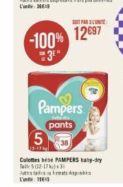 bébé Pampers