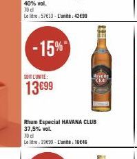 rhum Havana Club