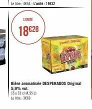 bière desperados