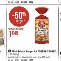 promos La fournée dorée