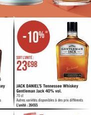 promos Jack Daniel's