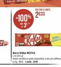 promos nestlé