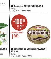 camembert Président