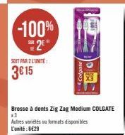 brosse à dents Colgate