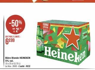 bière blonde Heineken