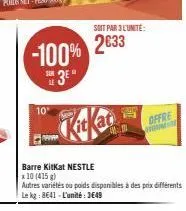 promos nestlé