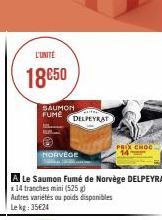 saumon fumé Delpeyrat