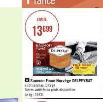 saumon fumé Delpeyrat