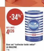 -34%  SOIT L'UNITÉ  4€26  (BALLINE 