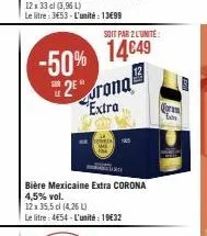 bière mexicaine corona