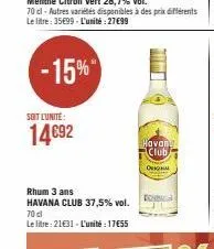 rhum havana club