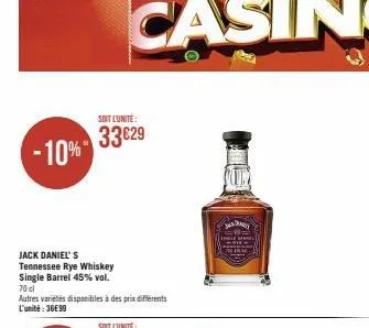 promos jack daniel's