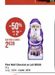 chocolat au lait Milka