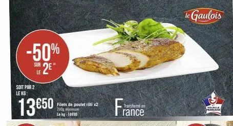 filets de poulet le gaulois