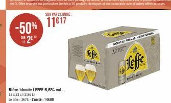 bière blonde Leffe