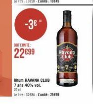 rhum Havana Club