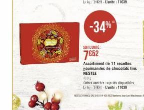 chocolats Nestlé