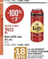 bière Leffe