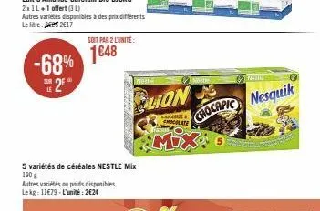 céréales nestlé