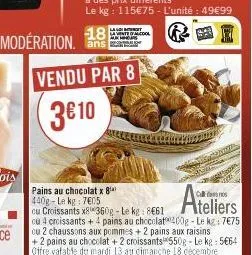 pains au chocolat 