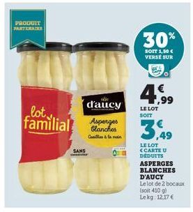 asperges blanches D'aucy