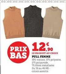 pull femme 