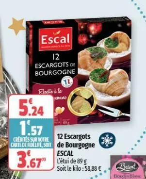 escargots escal