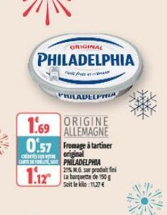 fromage onctueux Philadelphia
