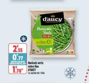 haricots verts D'aucy