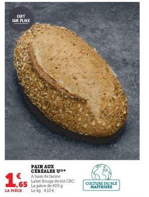 pain aux céréales Label 5