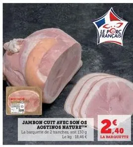 jambon cuit 