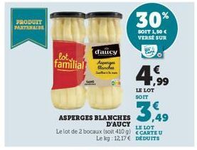 asperges blanches D'aucy