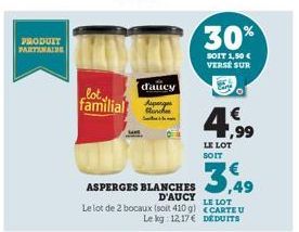 asperges blanches D'aucy