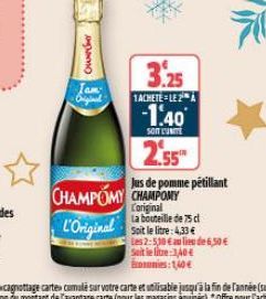 jus de pomme Champomy