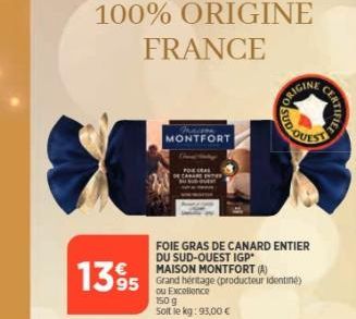 foie gras de canard Canard-Duchene