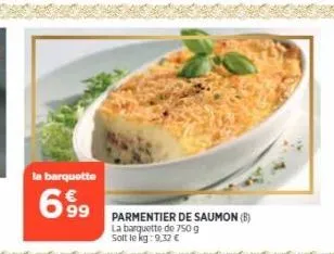 saumon parmentier