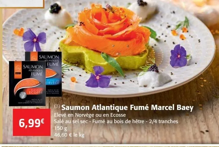 saumon atlantique fumé marcel baey