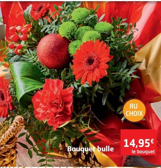 Bouquet bulle