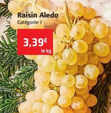 raisins aledo